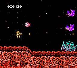 Abadox: The Deadly Inner War gameplay screenshot